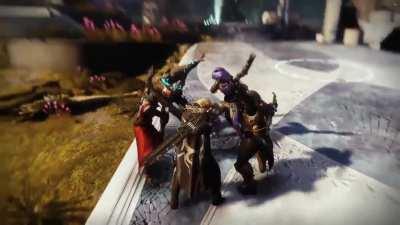 Destiny 2 dab dance by Requiem on YouTube. Link to vid and my meme templates files in comments.