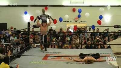 speedball mike bailey kills YOSHIHIKO at JCW’s big ass birthday bash