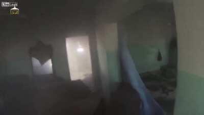 [Combat edit] ISIS fighter wearing a GoPro kills 2 Iraqi Army soldiers then gets killed himself- Ramadi (June, 2015)