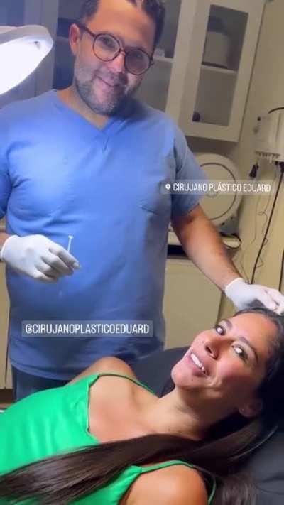 ya se anda queriendo poner botox, mejor habra la boquita y diga ahhhhh!!