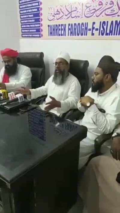 [Swati Goel Sharma] A meeting of clerics was held in Delhi yesterday where it was peacefully decided that either gustakhs will remain or them and no bullshit concerns of Covid vovid pls