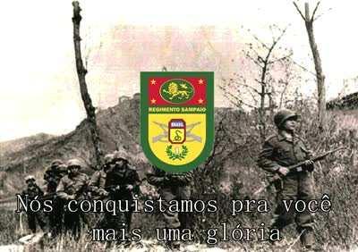 Music made by Brazilian soldiers after the victory in the battle of Monte Castello