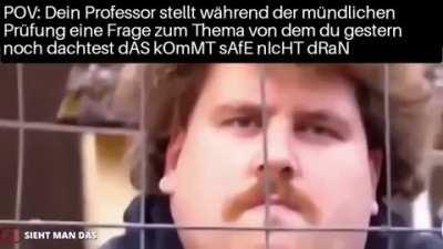 Mein Prof isn Kagghaider!