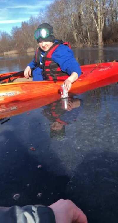 How to enjoy a chilly day on the river