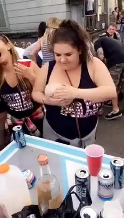 That titty has some weight to it