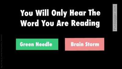 You Will Only Hear The Word You Read