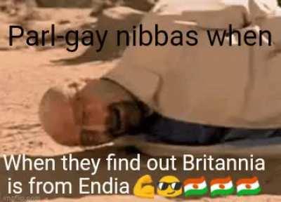 Parle nibbas be like: &quot;B-but, &quot;Brit&quot;tannia Saar🤓🤓&quot;