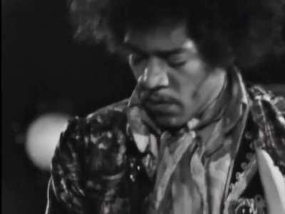 The Jimi Hendrix Experience performing Purple Haze on the West German music show Beat-Club in 1967.