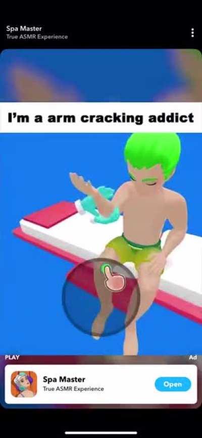 This ad I get on Snapchat