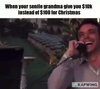 Thank you grandma