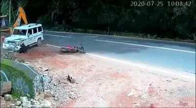 WCGW just standing by the road on your bike