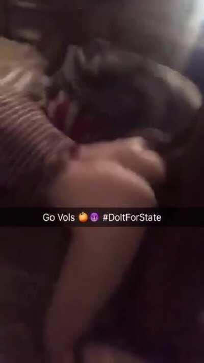 College slut doing it for state