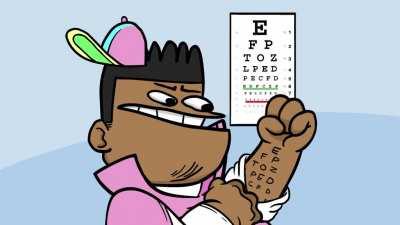 Eye Exam (Bigfoot Justice)