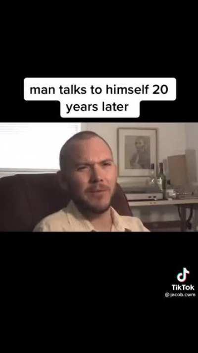 Man talks to himself 20 years later