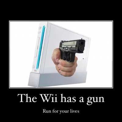 The Wii has came to destroy us all