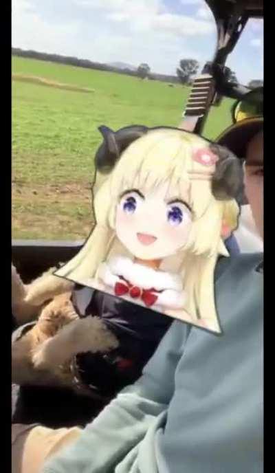 Me and watame out for a ride