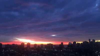 Anoche en Viña del Mar