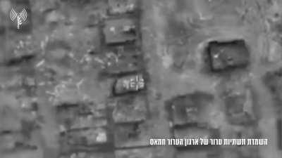 Israeli air strikes on Hamas targets