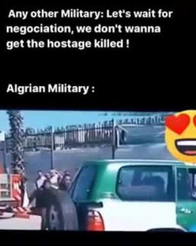 Least sreong algerian soldier