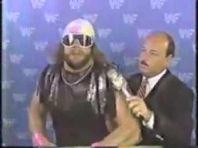 Macho Man Randy Savage, the greatest OldSchoolCool professional wrestler that ever lived [1987]