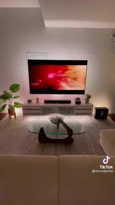 This synchronized lighting makes at home movie watching way more immersive