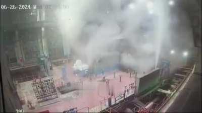 Turbine-Generator fire, reportedly Russia, 06-26-24 according to CCTV