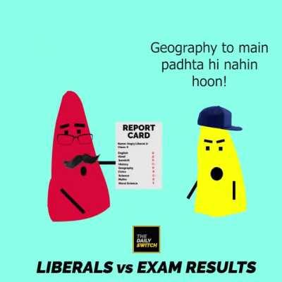 A liberal discusses his report card.