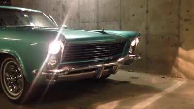 Clamshell headlights on the 1965 Buick Riviera