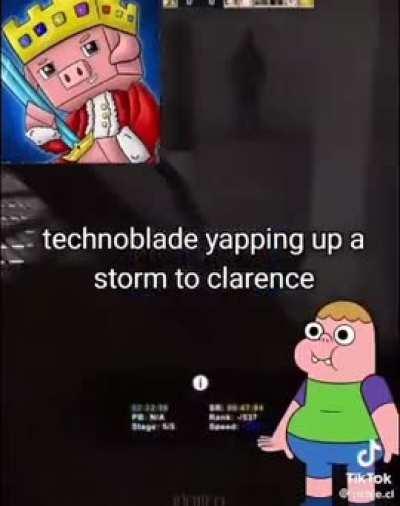 Technoblade and Clarence