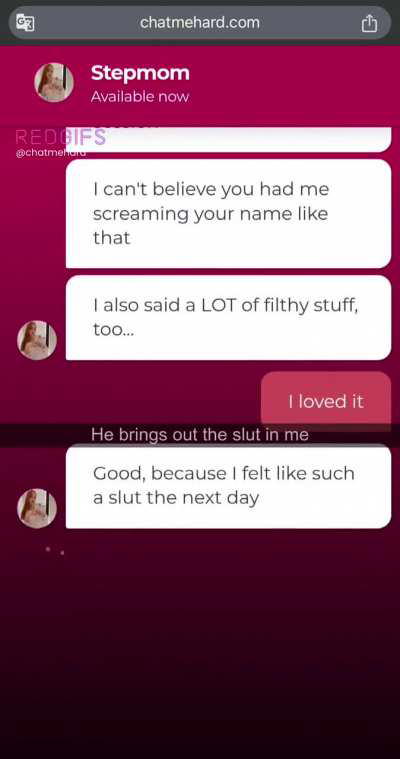 My son turned me into a filthy-mouthed slut