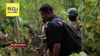 March 30 or 31,2024 Bangladeshi news coverage on RSO inside Myanmar (partial footage)