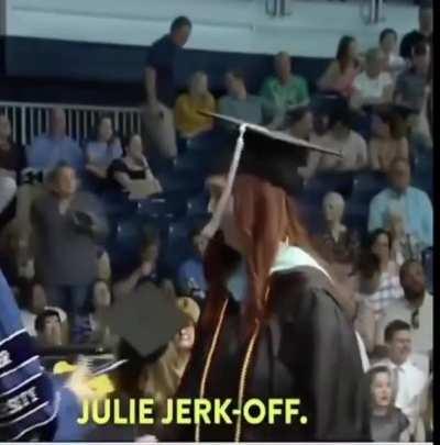 Thee Freudian Slip at Graduation