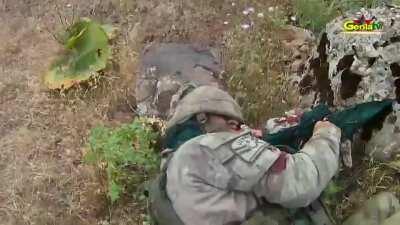 PKK fighters ambush Turkish soldiers at very close range - May 31st, 2018