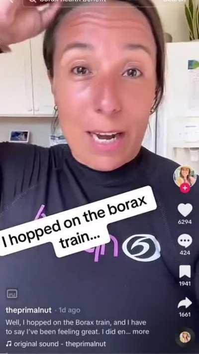 Homeopathic TikTok influencers are promoting ingesting Borax