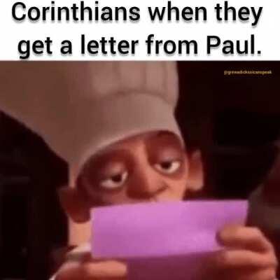 Letter from Paul