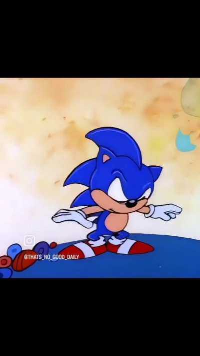 Sonic gives anti molesting PSA