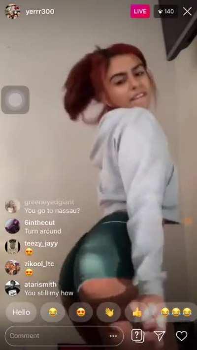 Her best ig live