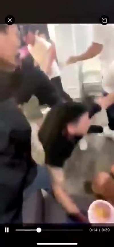 Asian Americans brawl at party. No contex just a bunch of drunk thug wannabes