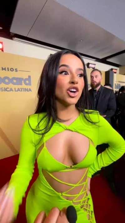 How many times has Becky actually listened to MAMIII? (from Billboard Latin Music Awards)