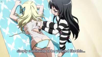 Haganai Ep 10 - Sena's Boobs Trampled