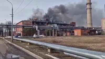 One of the largest enterprises of the electrotechnical industry of the Russian Federation is on fire near Moscow. October 2024.