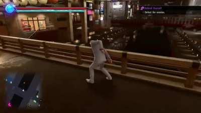 Kiryu said YEET!!