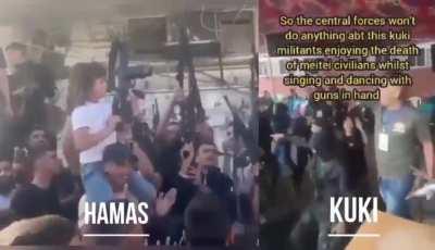 Dear Indians, please remember that Manipur is still under attack by kuki militants coming from Myanmar. It's been 5 months. They are still attacking innocent civilians and burning their houses. But the government has been turning blind eyes in this matter