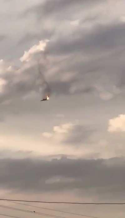 Russian stealth bomber shot down(Date unknown)