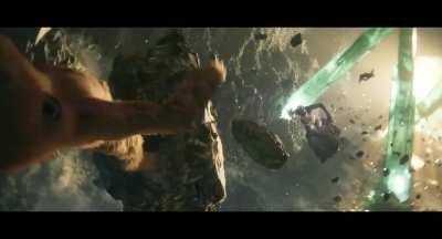 The Hollow Earth fight with Showa SFX