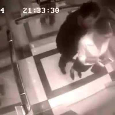 Woman Beats Up Creepy Man Who Tries To Grope Her In Elevator