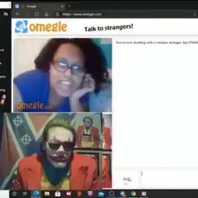 Guess I found pyrocynical on omegle!!!😱😱😱😱😱