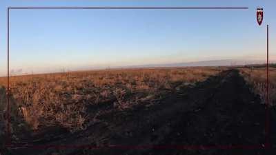 A Ukrainian soldier stepped on a land mine. Comrades evacuated him under heavy artillery fire. 