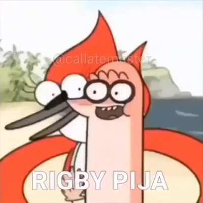 Rigby Pija más quisiera tu mamá