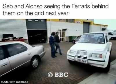 Fernando is still faster than us.